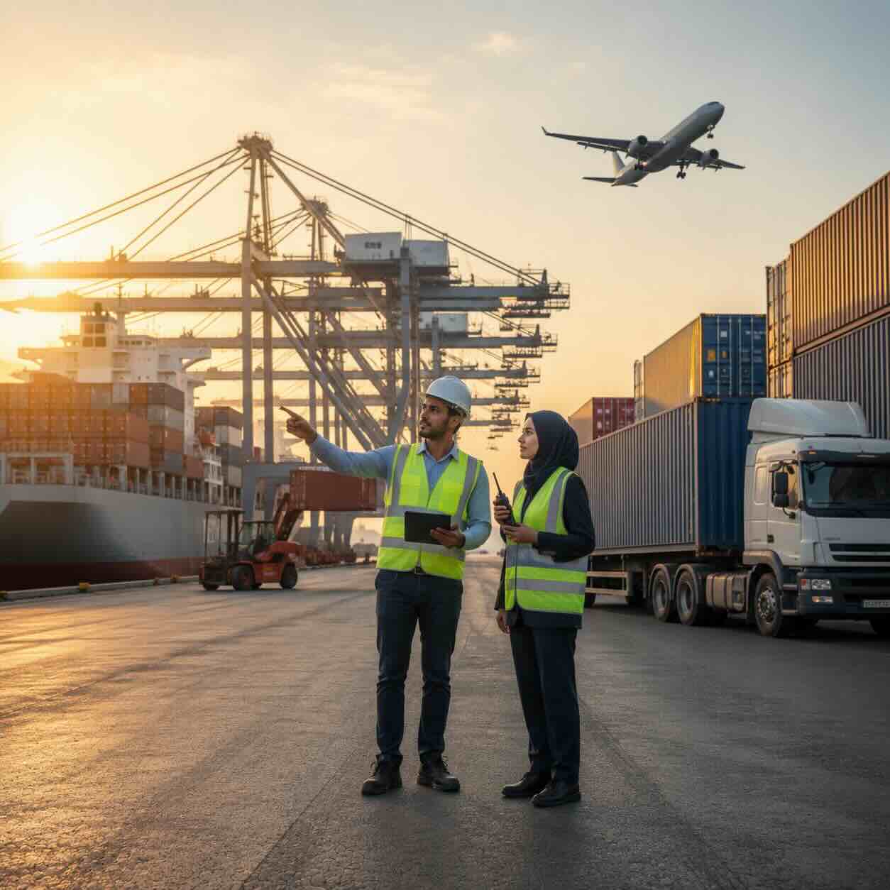 مدیریت لجستیک و زنجیره تأمین بین‌المللی